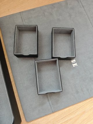 Caja de cartas Docsmagic, 3 filas, para LCG o TCG
