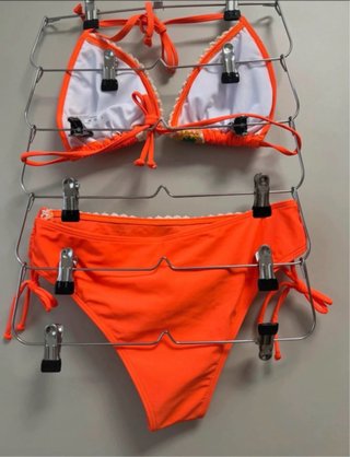 Bikini uncinetto arancione taglia L
