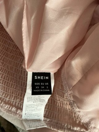 Vestido rosa Shein