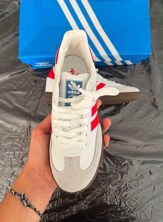 Adidas samba rayas rojas
