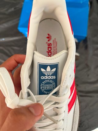 Adidas samba rayas rojas