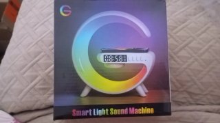 Lámpara LED Escritorio Bluetooth Carga Inalámbrica