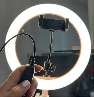 Aro de Luz LED 140cm con Trípode y 3 Tonos
