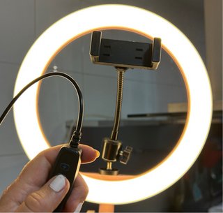 Aro de Luz LED 140cm con Trípode y 3 Tonos
