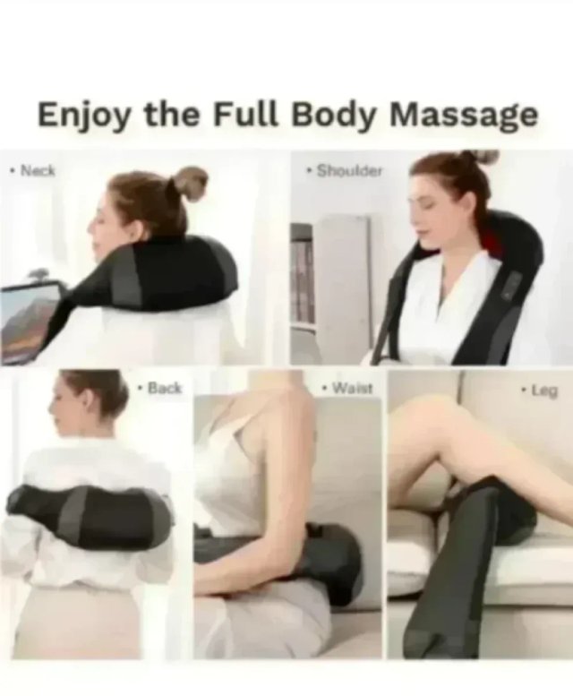 Masajeador Muscular y Cervical electrico