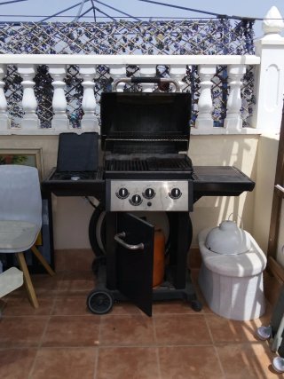 Barbacoa Broil King con bombona