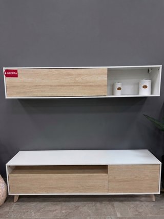 Conjunto Muebles Salón Blanco - envio gratis