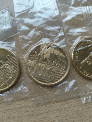 6 Monedas Conmemorativas Juegos Olímpicos