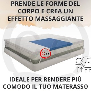 Topper Memory Foam 5cm Malika Home Matrimoniale