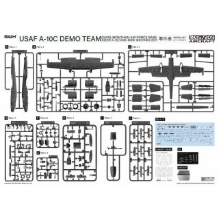 A-10C Demo DAVIS-MONTHAN Air Force Base 2021 1/72