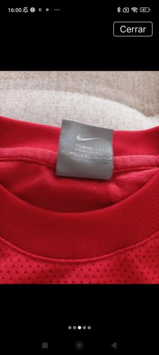 Camiseta Nike Cortez Manga Larga Talla M