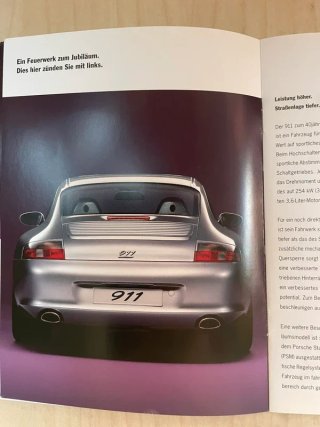Catálogo Porsche 40 Jahre 911 Edición Especial