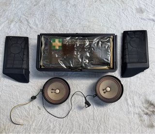 Bandeja Maletero cortinilla Mercedes W124 Negra