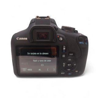 CANON EOS 2000D + OBJETIVO 18-55 + CORREA + CARGADOR