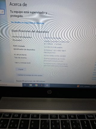 HP EliteBook portátil plateado
