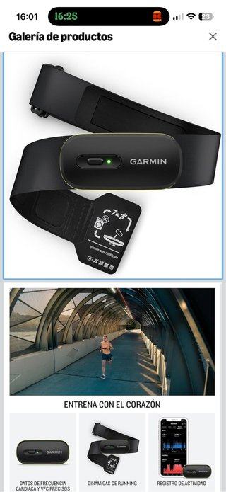Banda de Frecuencia Cardíaca Garmin HRM-Pro Plus⁠