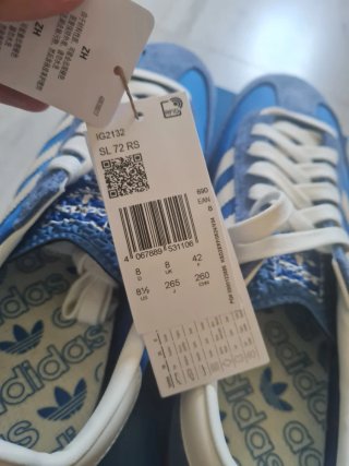 Zapatillas Adidas SL 72 RS Azul/Blanco