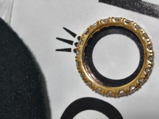 Anillo Pandora Eternity Circonitas Talla 56