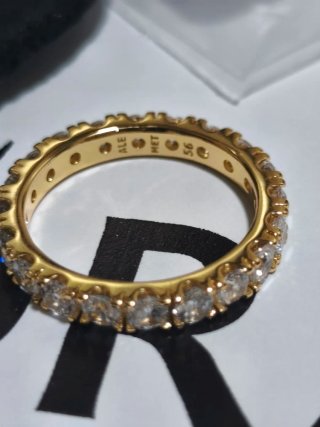 Anillo Pandora Eternity Circonitas Talla 56