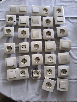 Lote Mecanismos Niessen Serie 6000 / Onda