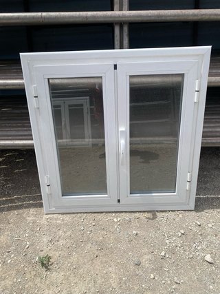 Ventanas de aluminio blanco climalit con persiana
