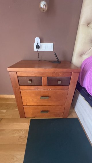 Mesitas de noche madera