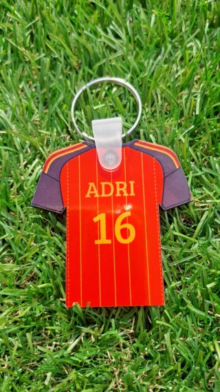 Llavero camiseta fútbol