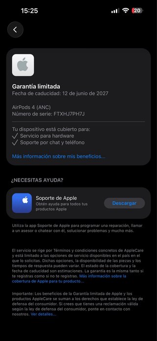 AirPods 4 Cancelación Ruido