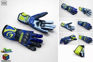 Guantes T-XS Moto Garibaldi Karb-One+ Fluor