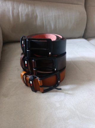 Lote 3 Cinturones Tommy Hilfiger