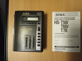 Reproductor Cassette AIWA HS-T60 Radio FM/AM