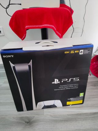 Ps5 Seminueva + Mando Gris + Caja Original