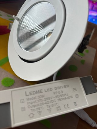 Foco LED Empotrable Blanco