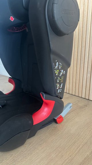 Silla coche Britax Römer negra