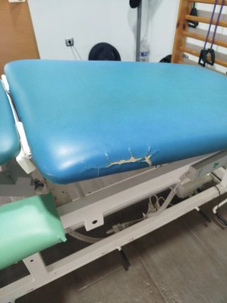 Camilla osteopatía eléctrica tres cuerpos