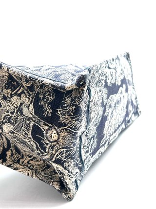 Bolso Dior Book Tote Azul
