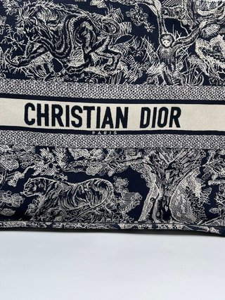 Bolso Dior Book Tote Azul