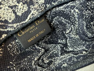 Bolso Dior Book Tote Azul
