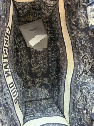 Bolso Dior Book Tote Azul