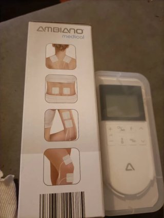 Aparato electroestimulación AMBIANO medical.