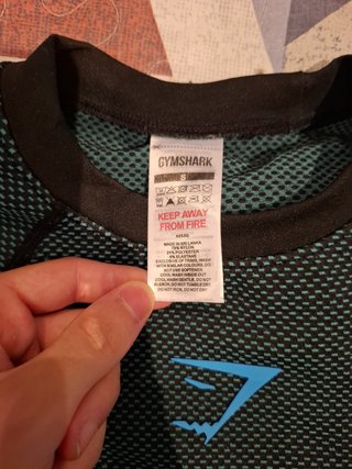 Gymshark Onyx V5 Camiseta Manga Larga