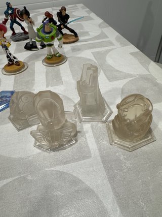 Figuras Disney Infinity, Mundos y Discos de Poder