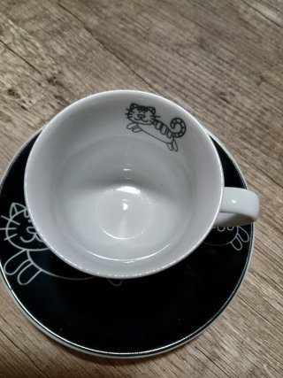 Juego 11 tazas café vacías