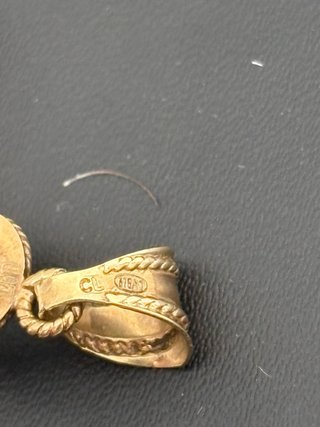 Colgante Oro 375 9K Bizantino