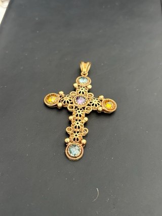 Colgante Oro 375 9K Bizantino