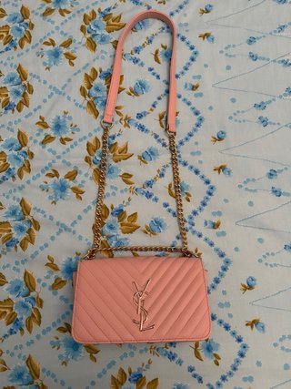 Bolso rosa Saint Laurent