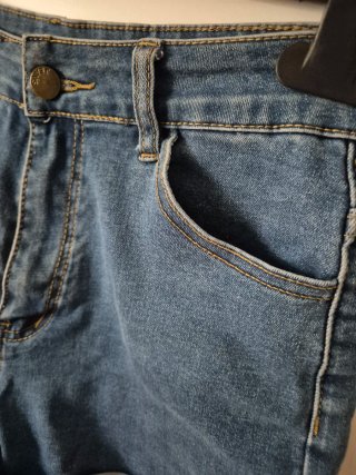 Pantalón corto vaquero azul