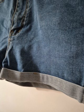 Pantalón corto vaquero azul