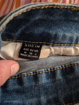 Pantalón corto vaquero azul
