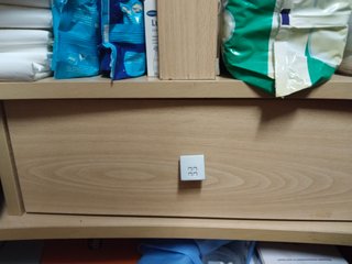 Mostrador de madera 2 cuerpos.Solo 2 años de uso.